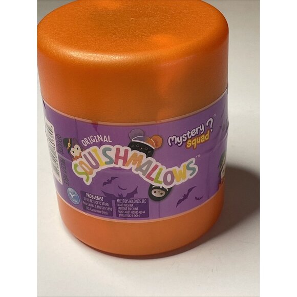 Squishmallows Halloween Mystery Squad Capsule Kelly Toys Orange 2021 New - Picture 1 of 6